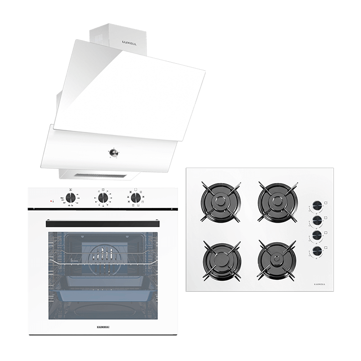 luxell 88lt super kırıstal ankastre set